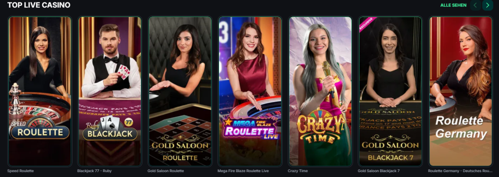 Tischspiele bei Kinbet Casino
